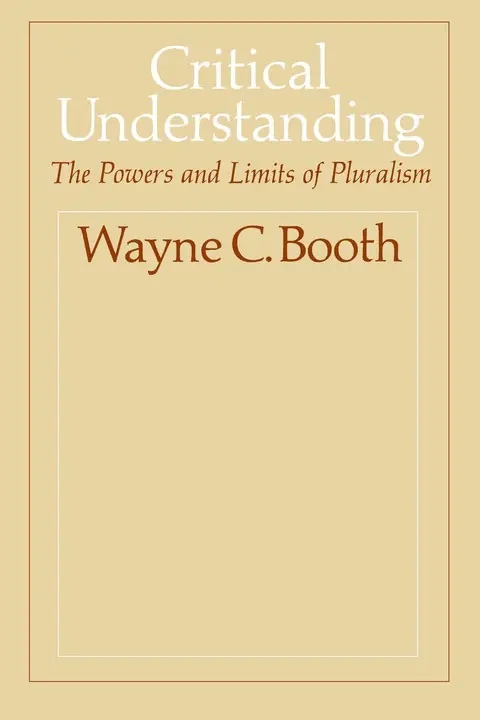 Cover of Critical Understanding