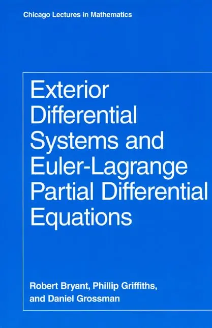 Cover of Exterior Differential Systems & Euler–Lagrange Partial Differential Equations