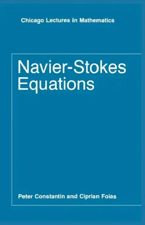 Cover of Navier-Stokes Equations