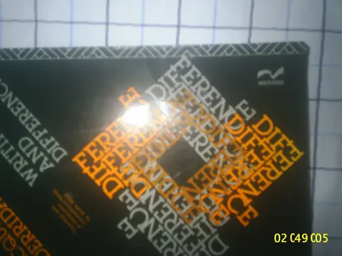 Cover of Writing and Difference