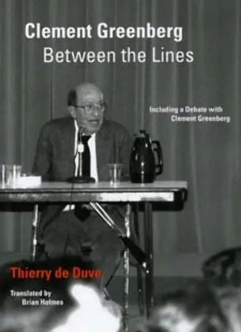 Cover of Clement Greenberg Between the Lines