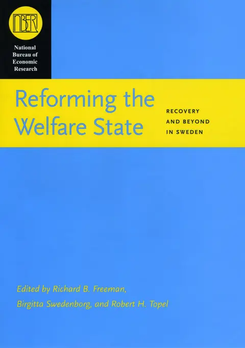 Cover of Reforming the Welfare State
