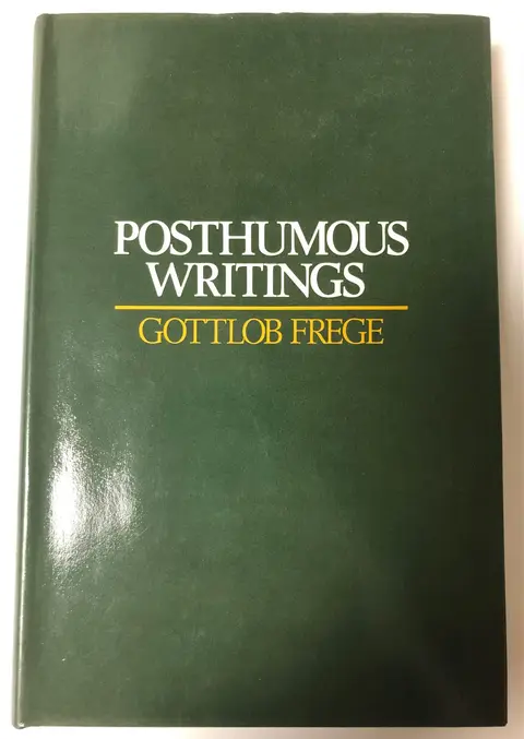 Cover of Posthumous Writings