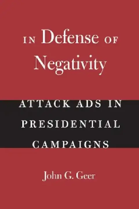 Cover of In Defense of Negativity