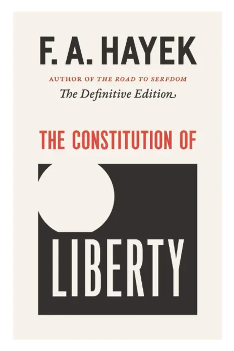 Cover of Constitution of Liberty