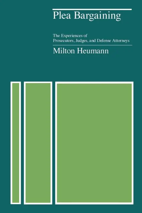 Cover of Plea Bargaining