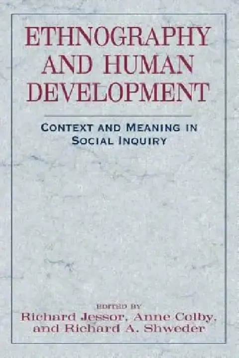 Cover of Ethnography and Human Development