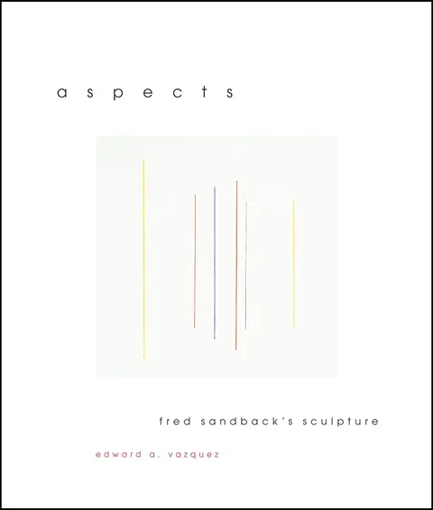 Cover of Aspects – Fred Sandback′s Sculpture