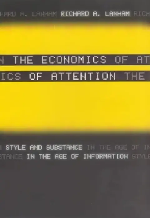 Cover of The Economics of Attention