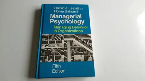 Cover of Managerial Psychology 5e