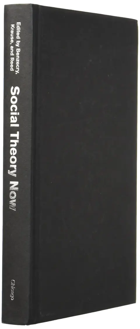 Cover of Social Theory Now