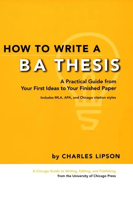 Cover of How to Write a BA Thesis – A Practical Guide from Your First Ideas to Your Finished Paper