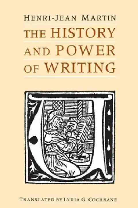 Cover of The History and Power of Writing