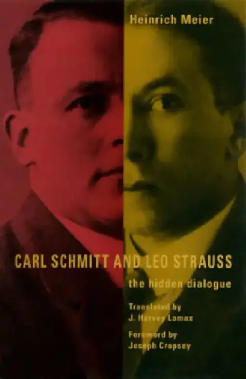 Cover of Carl Schmitt and Leo Strauss
