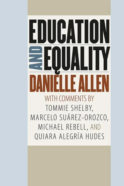 Cover of Education and Equality