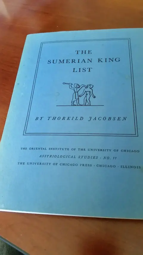 Cover of Sumerian King List