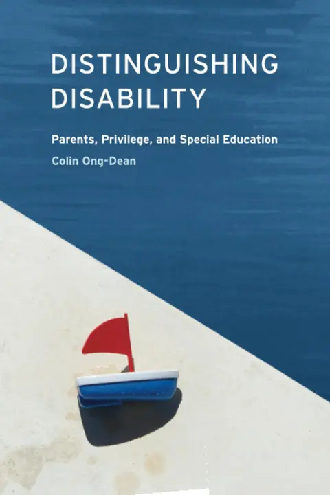 Cover of Distinguishing Disability