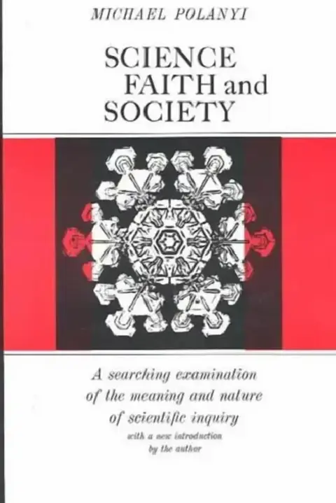 Cover of Science, Faith and Society