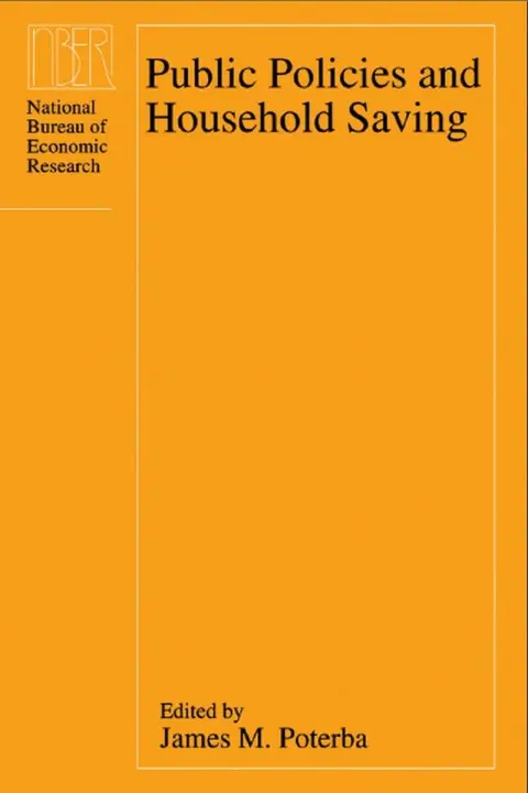 Cover of Public Policies & Household Saving