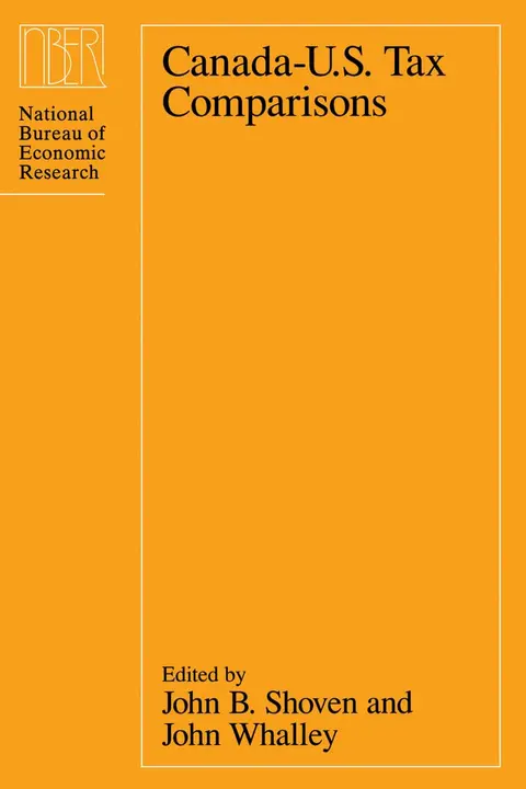 Cover of Canada – U.S Tax Comparisons