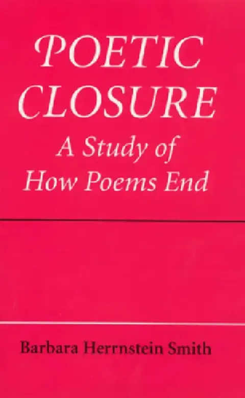 Cover of Poetic Closure