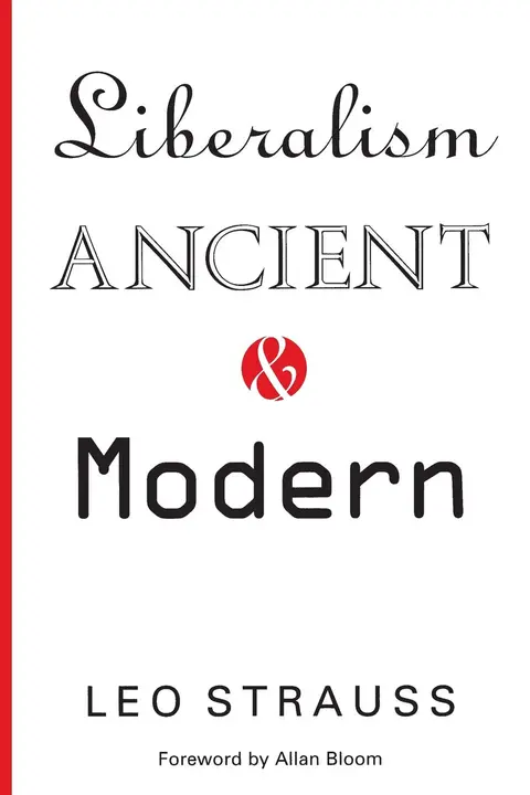 Cover of Liberalism Ancient & Modern
