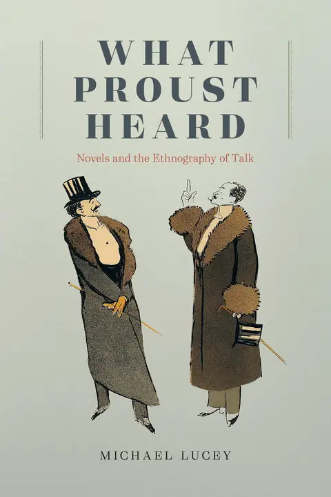 Cover of What Proust Heard