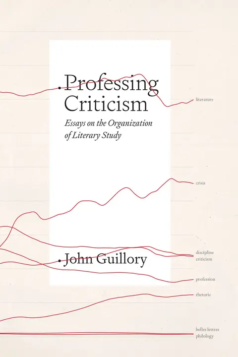 Cover of Professing Criticism