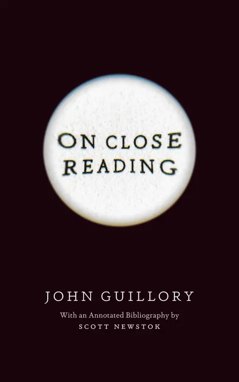 Cover of On Close Reading