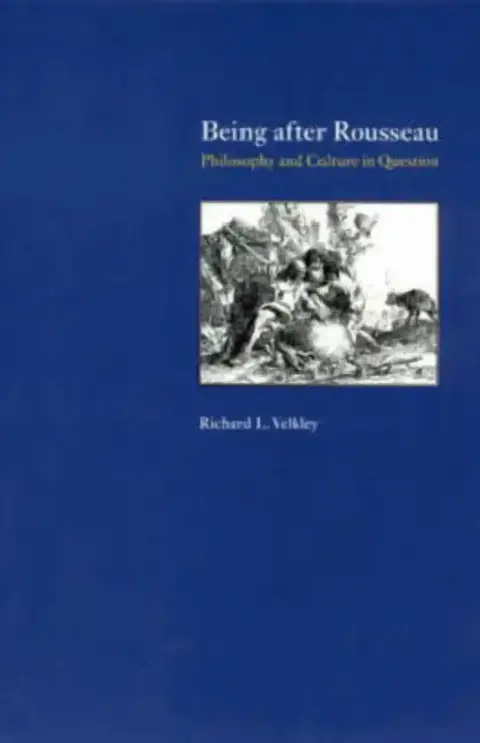 Cover of Being After Rousseau
