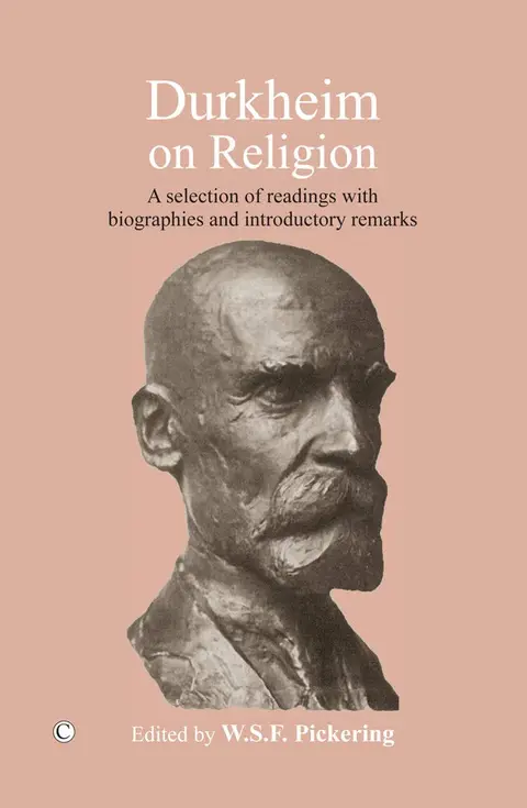Cover of Durkheim on Religion