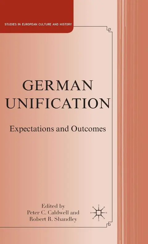 Cover of German Unification