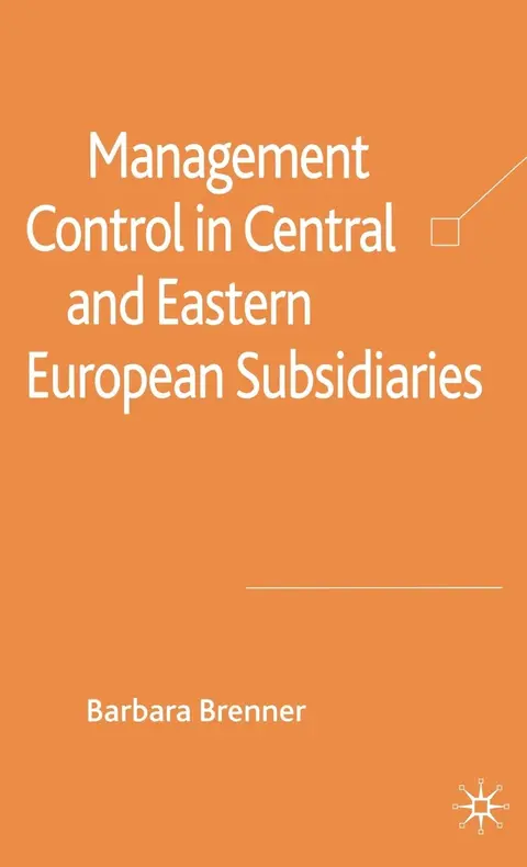 Cover of Management Control in Central and Eastern European Subsidiaries