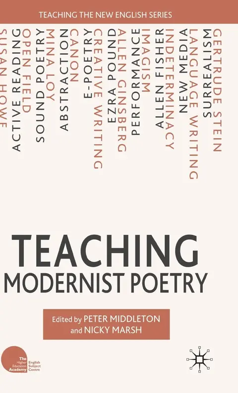 Cover of Teaching Modernist Poetry