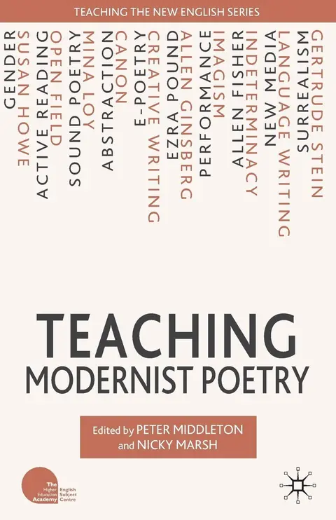 Cover of Teaching Modernist Poetry