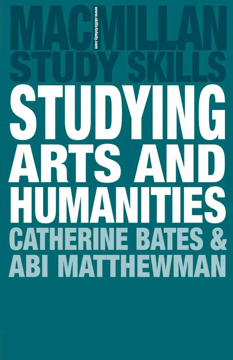 Cover of Studying Arts and Humanities