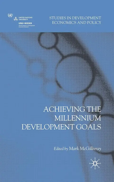 Cover of Achieving the Millennium Development Goals