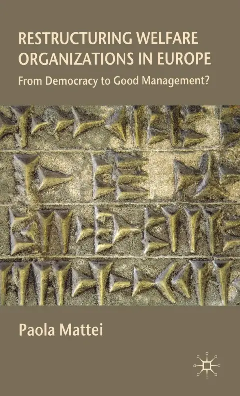 Cover of Restructuring Welfare Organizations in Europe