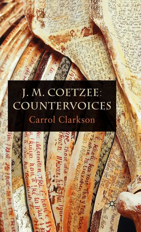 Cover of J. M. Coetzee