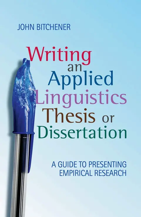 Cover of Writing an Applied Linguistics Thesis or Dissertation