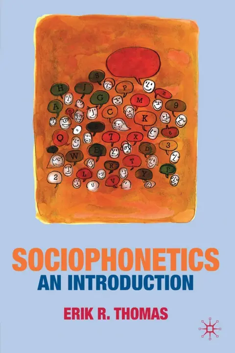 Cover of Sociophonetics