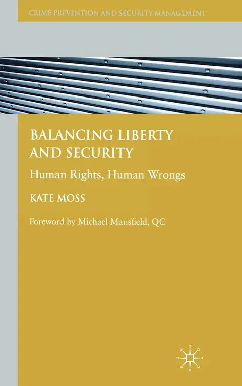 Cover of Balancing Liberty and Security