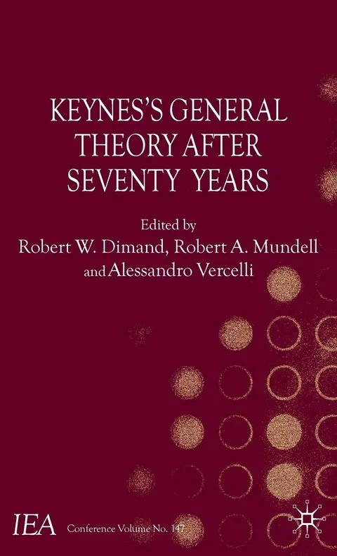 Cover of Keynes's General Theory After Seventy Years