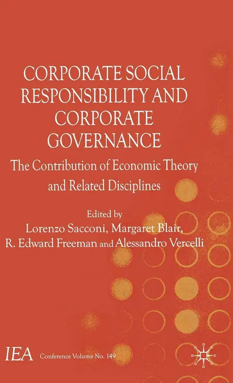 Cover of Corporate Social Responsibility and Corporate Governance