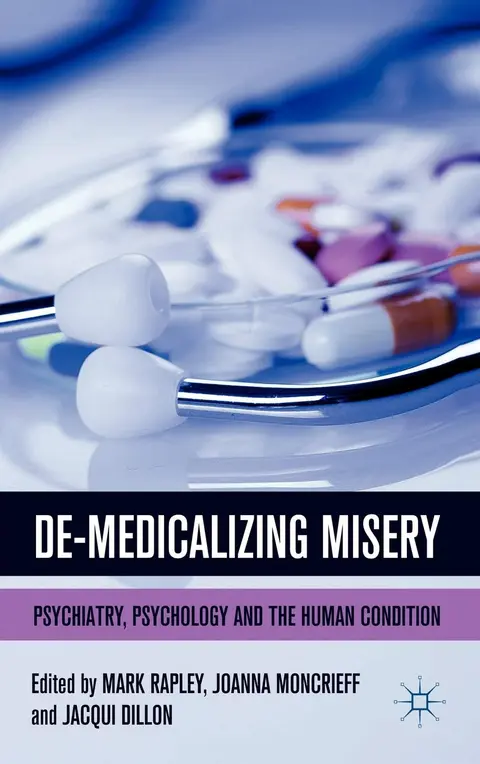 Cover of De-medicalizing Misery