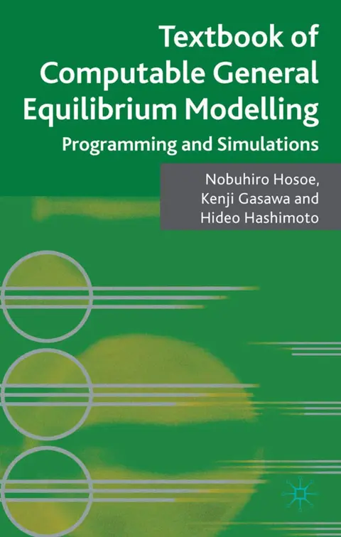 Cover of Textbook of Computable General Equilibrium Modeling