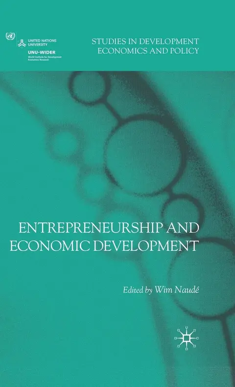 Cover of Entrepreneurship and Economic Development