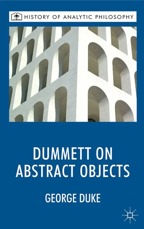 Cover of Dummett on Abstract Objects