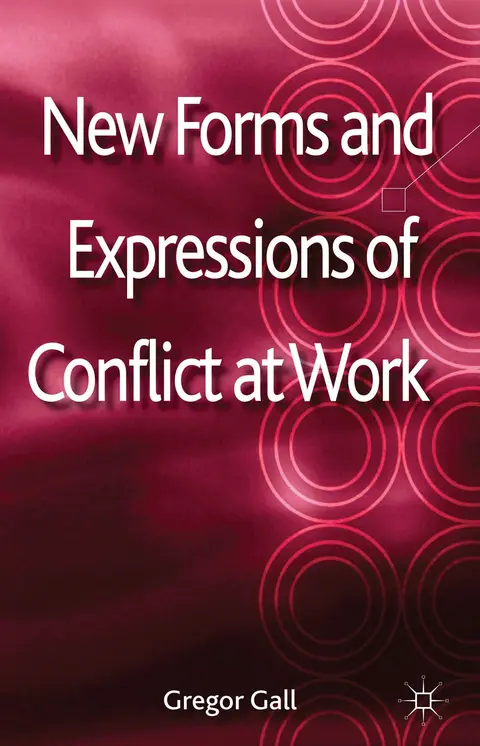 Cover of New Forms and Expressions of Conflict at Work