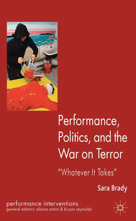 Cover of Performance, Politics, and the War on Terror